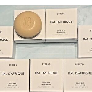 Bundle Lot of 7 BYREDO ~ Bal D’Afrique ~ Scented Bar Soap 1.0 oz X 7 GREAT GIFT!